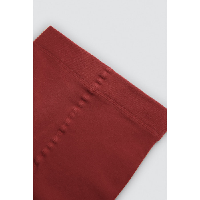 Collant termici per bambini 160 denari color granato