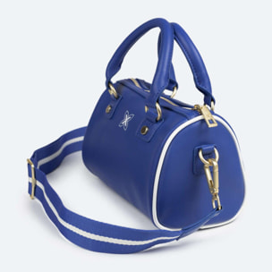COURT CROSSBODY BARREL C/BLUE