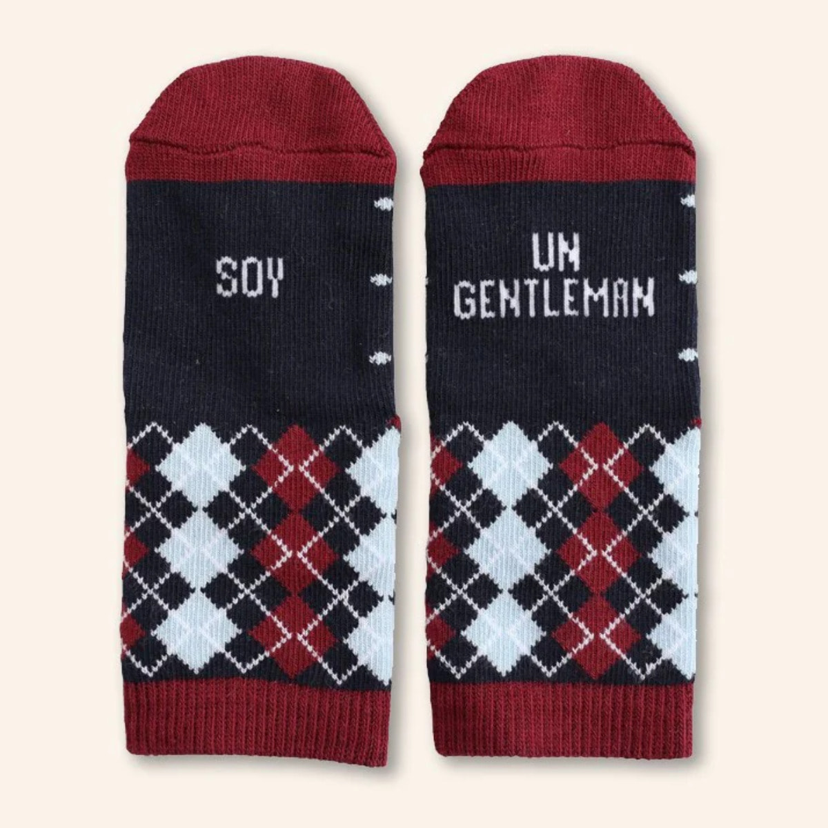 Mini - Calcetines "Soy un Gentleman" talla 23-26