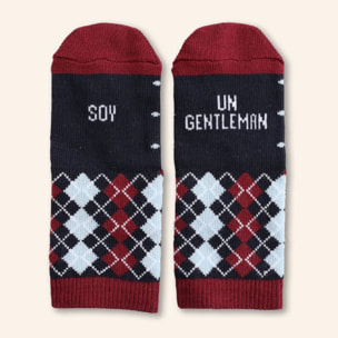 Mini - Calcetines "Soy un Gentleman" talla 23-26