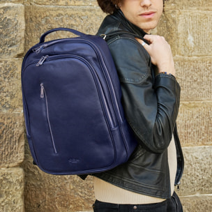 Mochila Cheval Firenze James Max Azul Oscuro