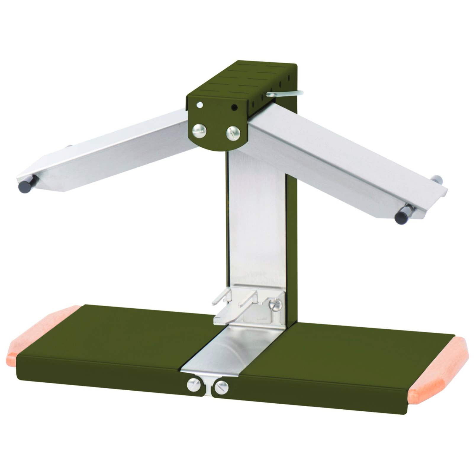 Appareil à raclette - Brézière® Bron Coucke 230V 850W - Olive - Poignées bois