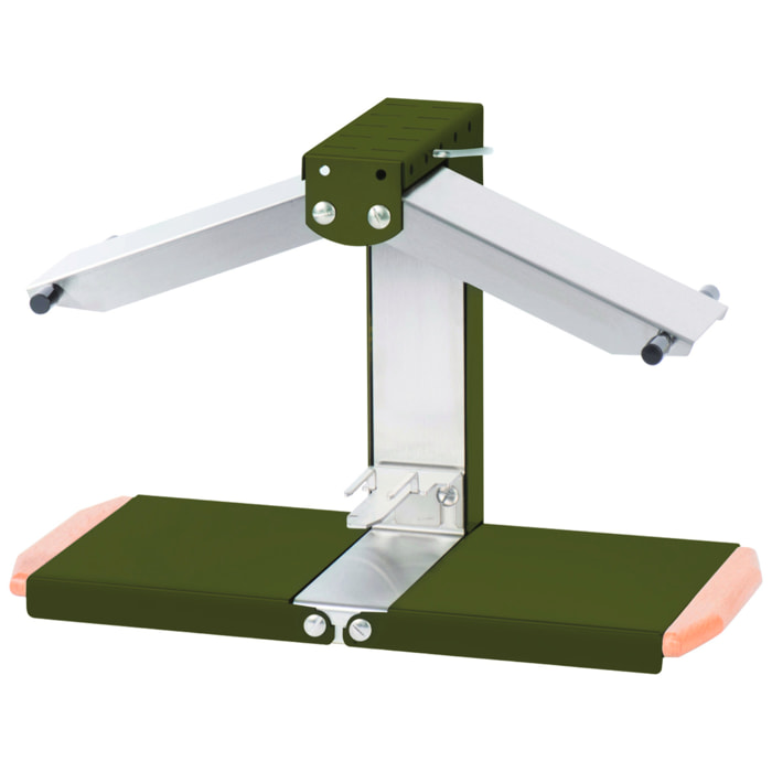 Appareil à raclette - Brézière® Bron Coucke 230V 850W - Olive - Poignées bois