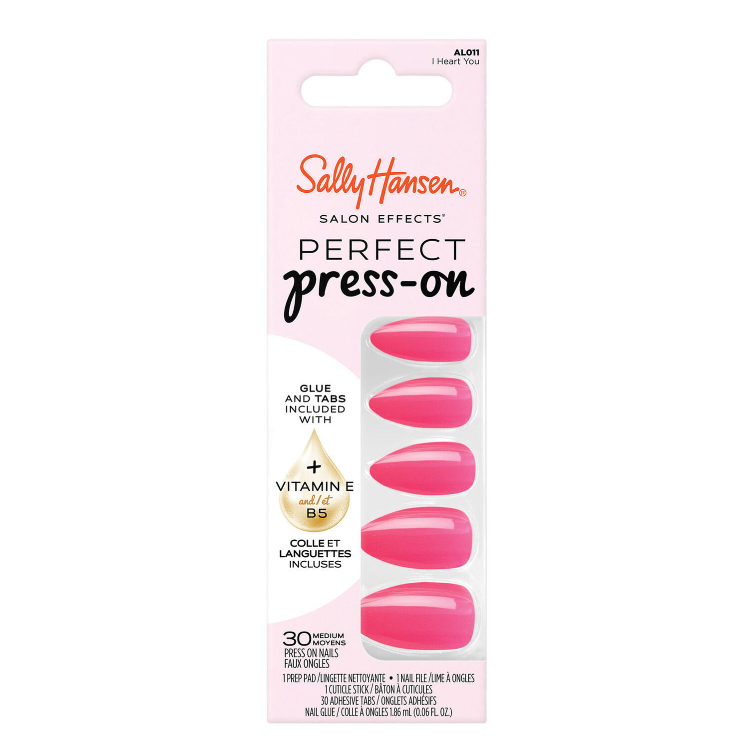 Salon Effects Perfect Press-On - Faux Ongles Press-On