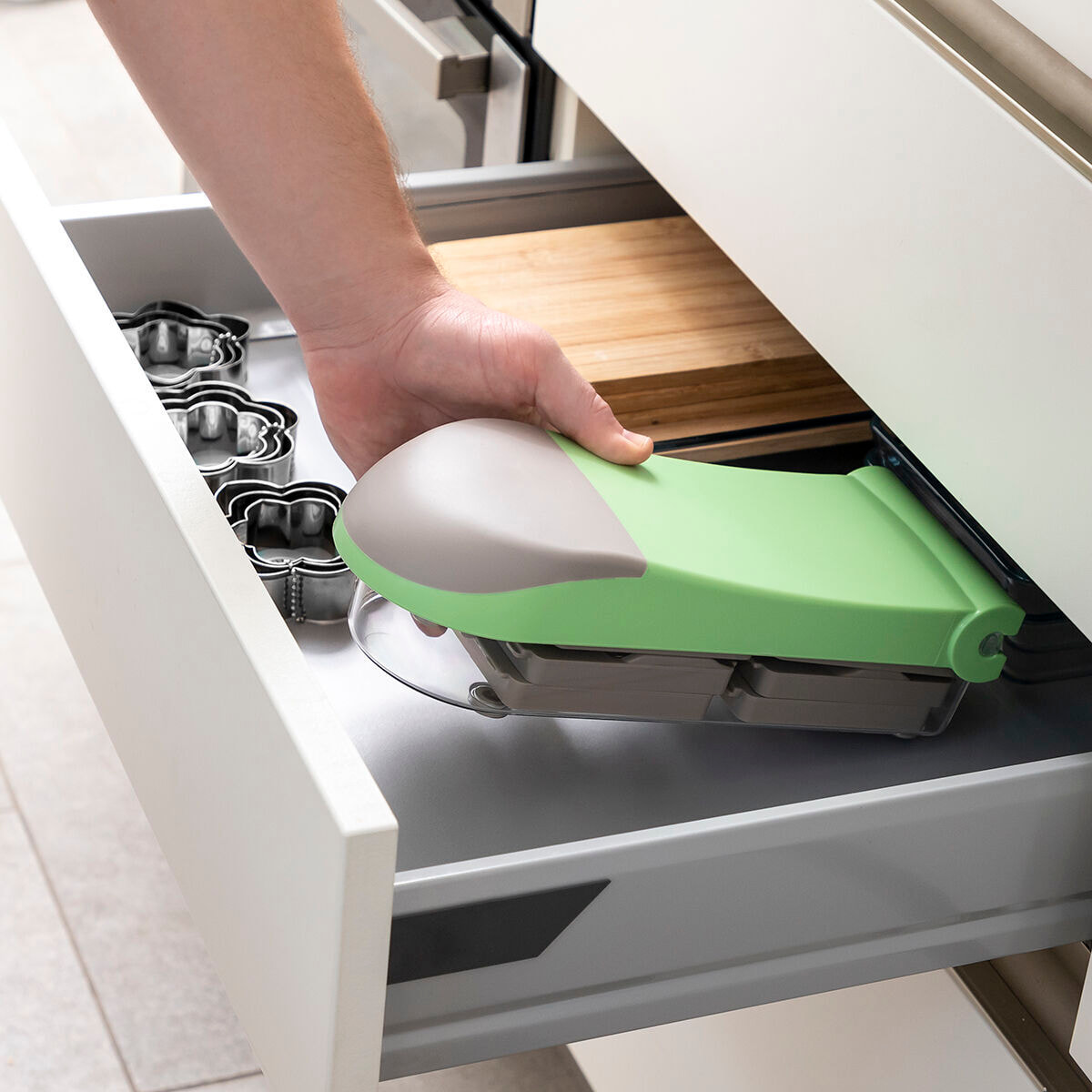 Tagliaverdure, Grattugia e Mandolina con Ricette e Accessori 7 in 1 Choppie Expert InnovaGoods