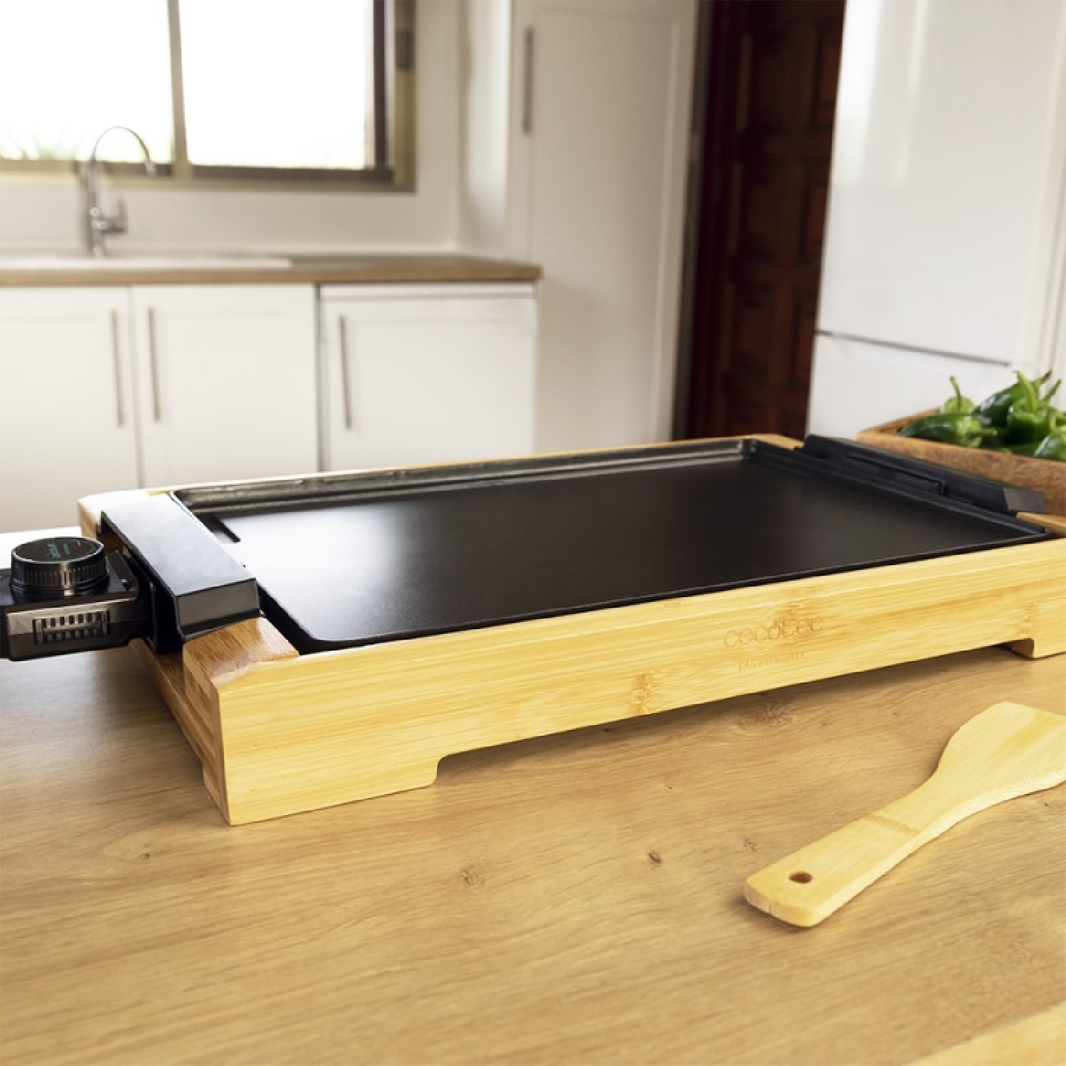 Cecotec Plancha Tasty&Grill 2000 Bamboo