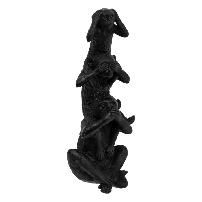 Singe Exotic panama H.24,7cm résine
