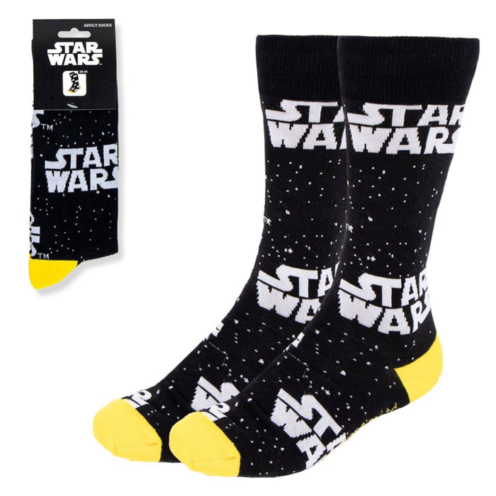 Calcetines diseño logo star wars