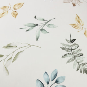 Funda almohada algodón hojas en rama Folo color verde 100% Algodón percal