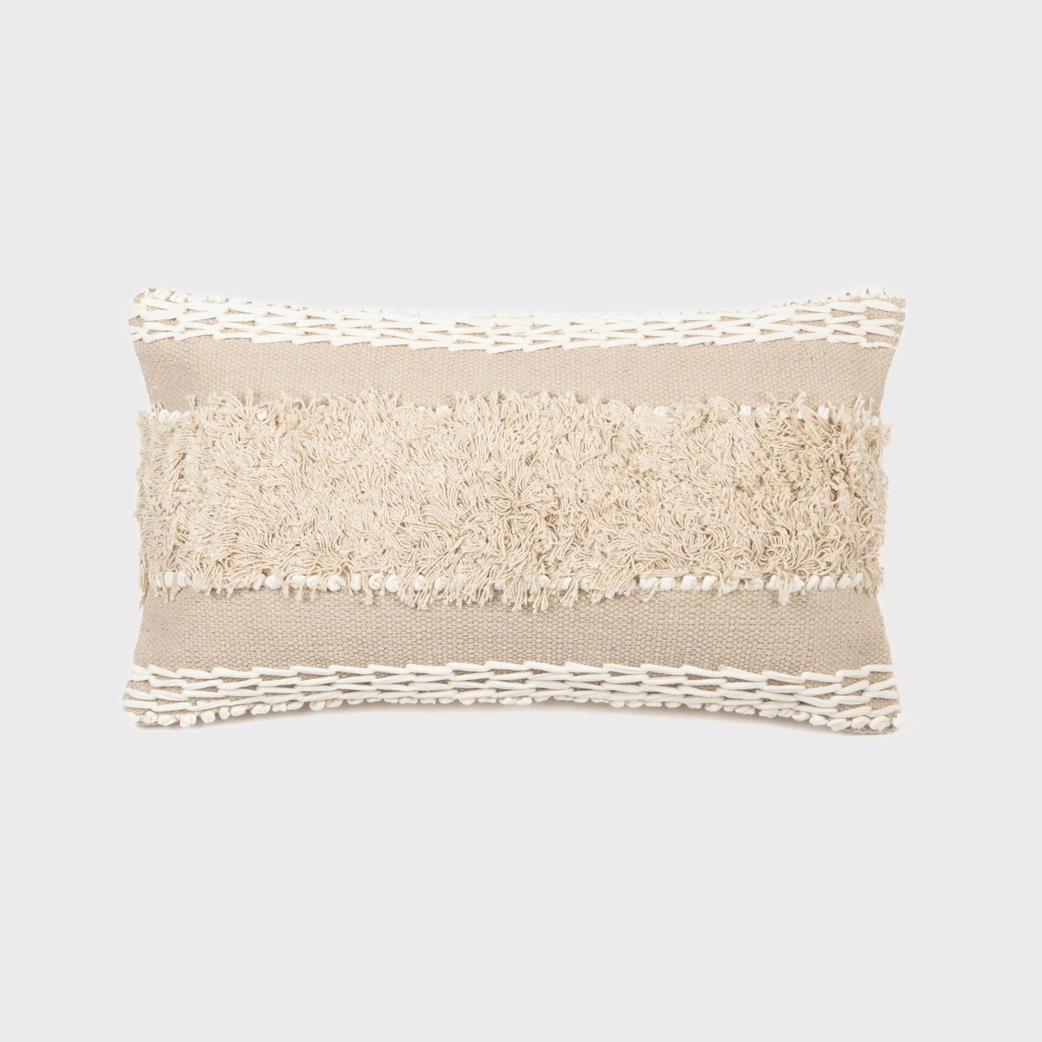 Cojín rectangular algodón 30x50 Domus - funda + relleno