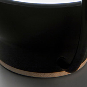 TAKE AWAY Lampe portable noire