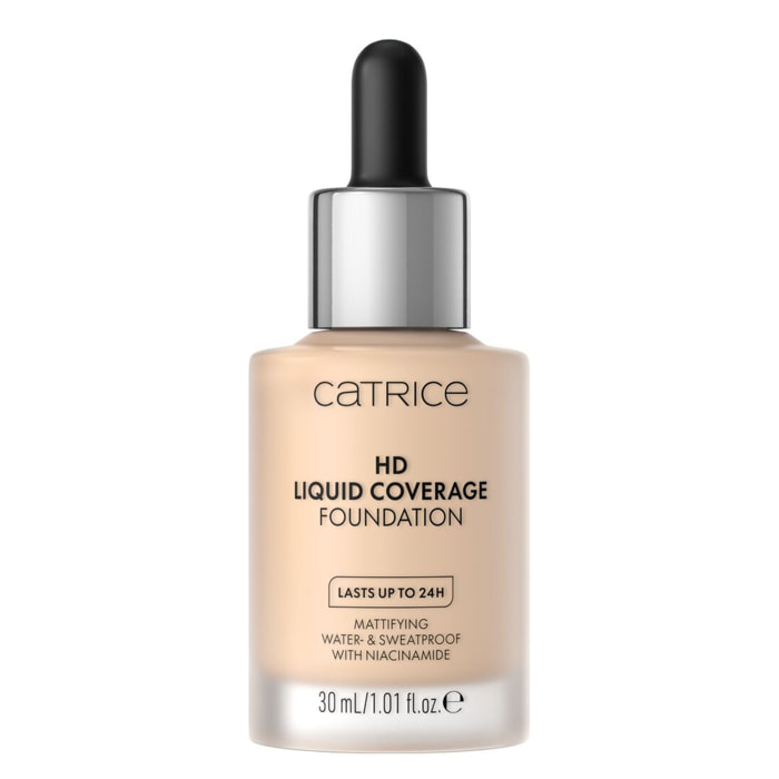 Hd Liquid Coverage Foundation - Fond de Teint Liquide Haute Couvrance 30ml
