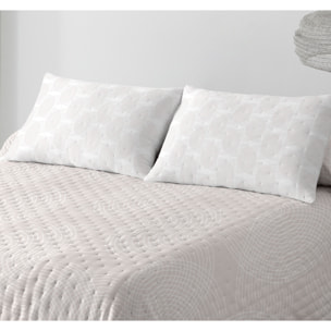 COLCHA SUAVE REVERSIBLE DN NAHIA BEIGE