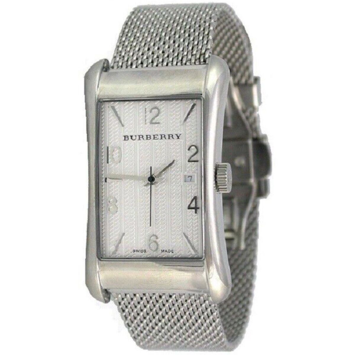 Reloj Burberry BU3004 Hombre Analogico Cuarzo con Correa de Acero inoxidable
