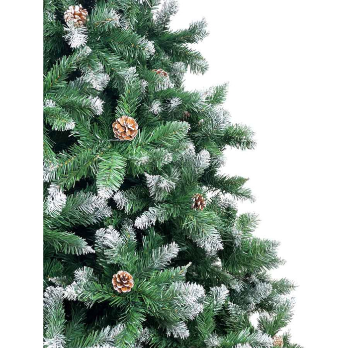 Albero di Natale Luxury Extra 240 cm effetto neve
