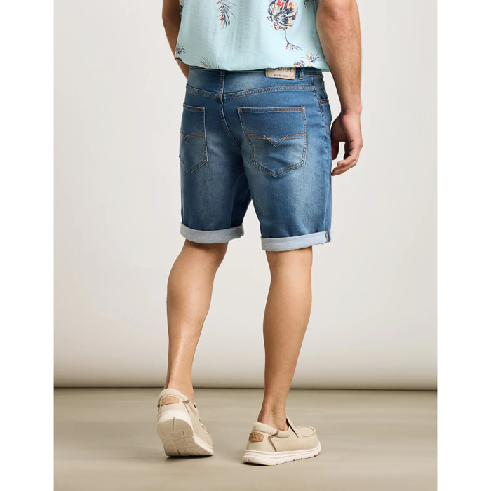 Bermuda Denim Denim Oscuro - Selbourne