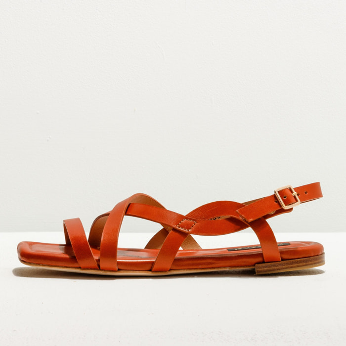 Sandalias S3361 RESTORED SKIN CLAY / MISTELA color Clay