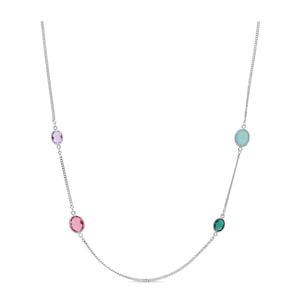 Collar Nodiya acabado plata