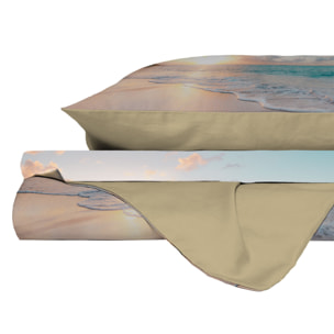 PARURE COPRIPIUMINO GOODNIGHT SINGOLO - STAMPA DIGITALE 100% Microfibra