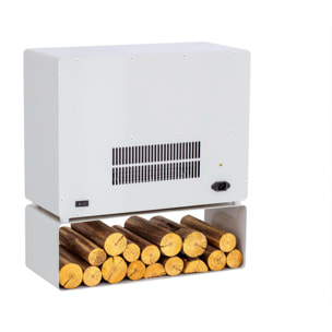 Chimenea eléctrica de suelo con estante 2000 W CHE-710 W PURLINE 2000 W