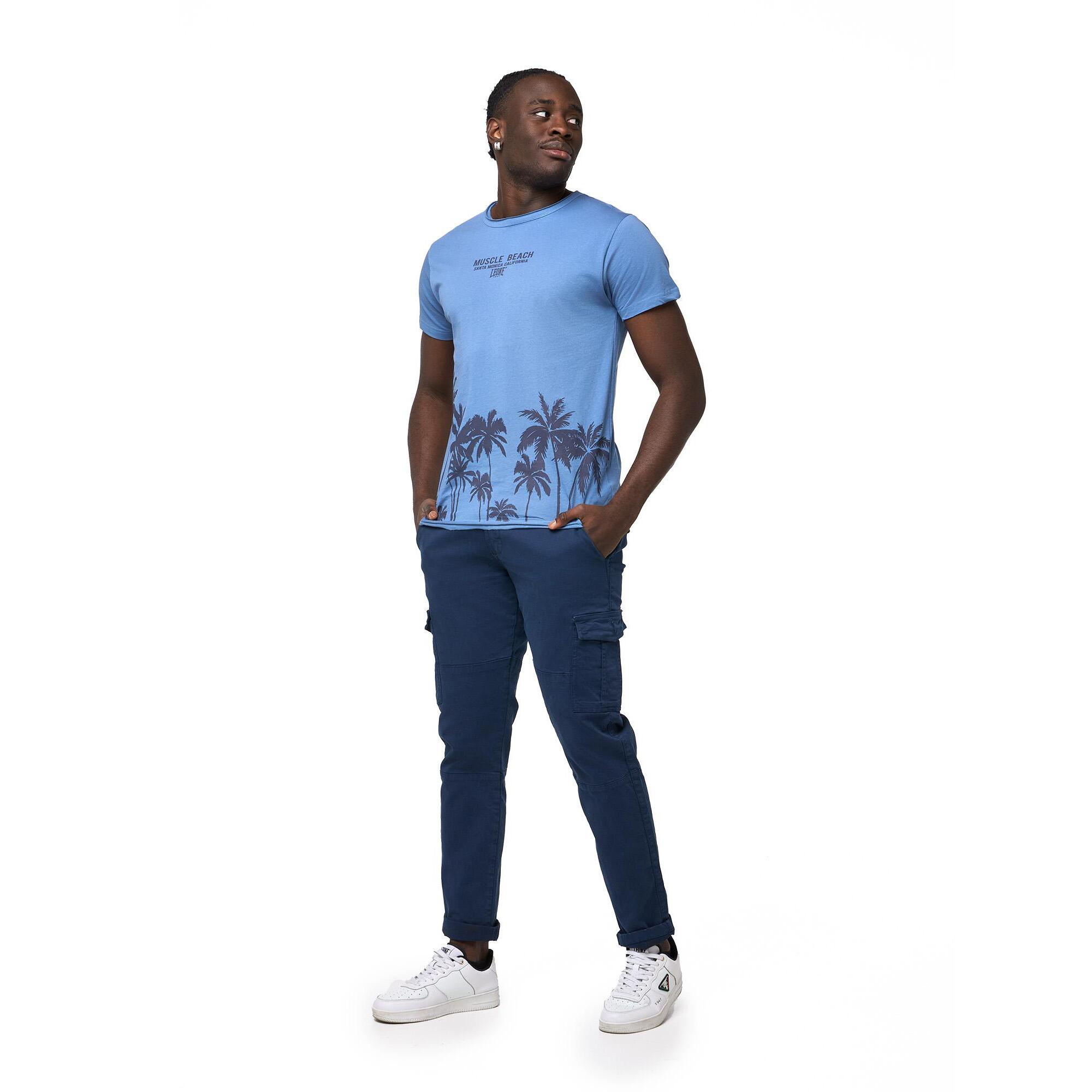 Pantaloni cargo da uomo con tasconi Leone Beach