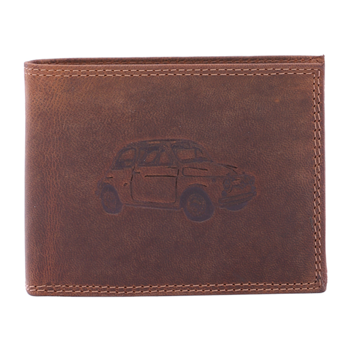 Portafoglio  da uomo In Vera pelle Made in Italy 9,5x12,5x2,5 cm