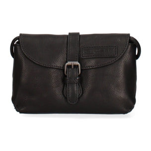 Borsa a tracolla  da uomo In Vera pelle Made in Italy 24x14x10 cm