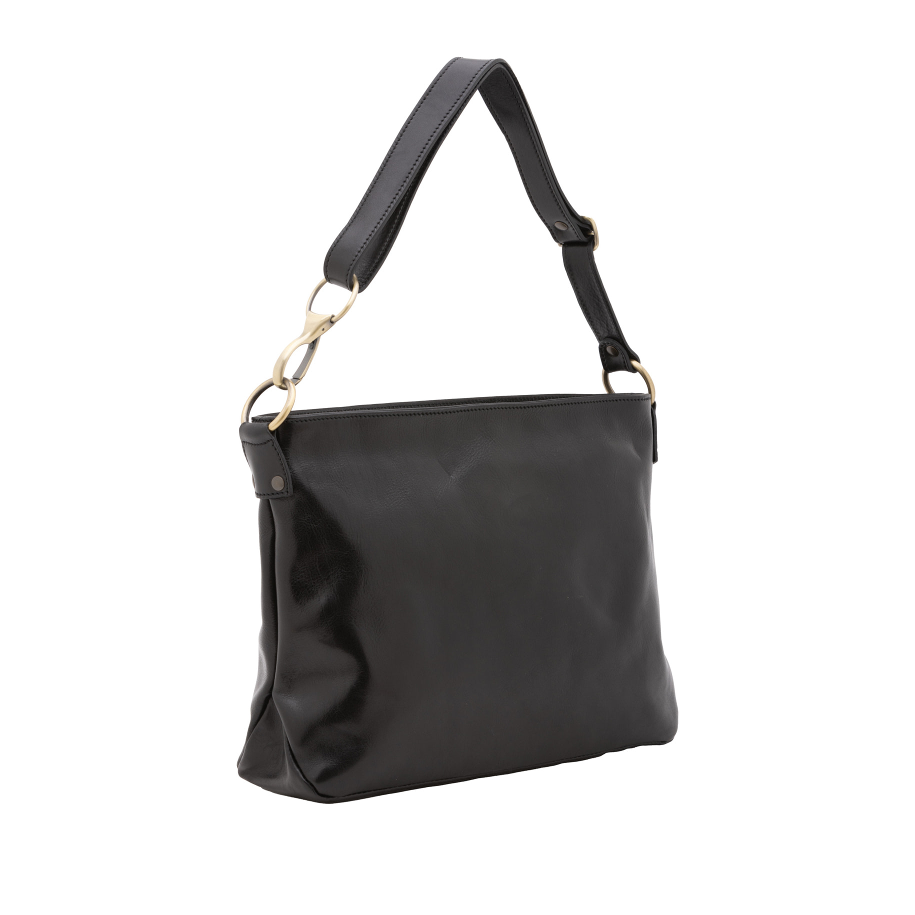 Borsa a spalla  da donna In Vera pelle Made in Italy 38x29x11 cm