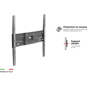 Support mural TV MELICONI FIXE GS S400 - TV 40-82p