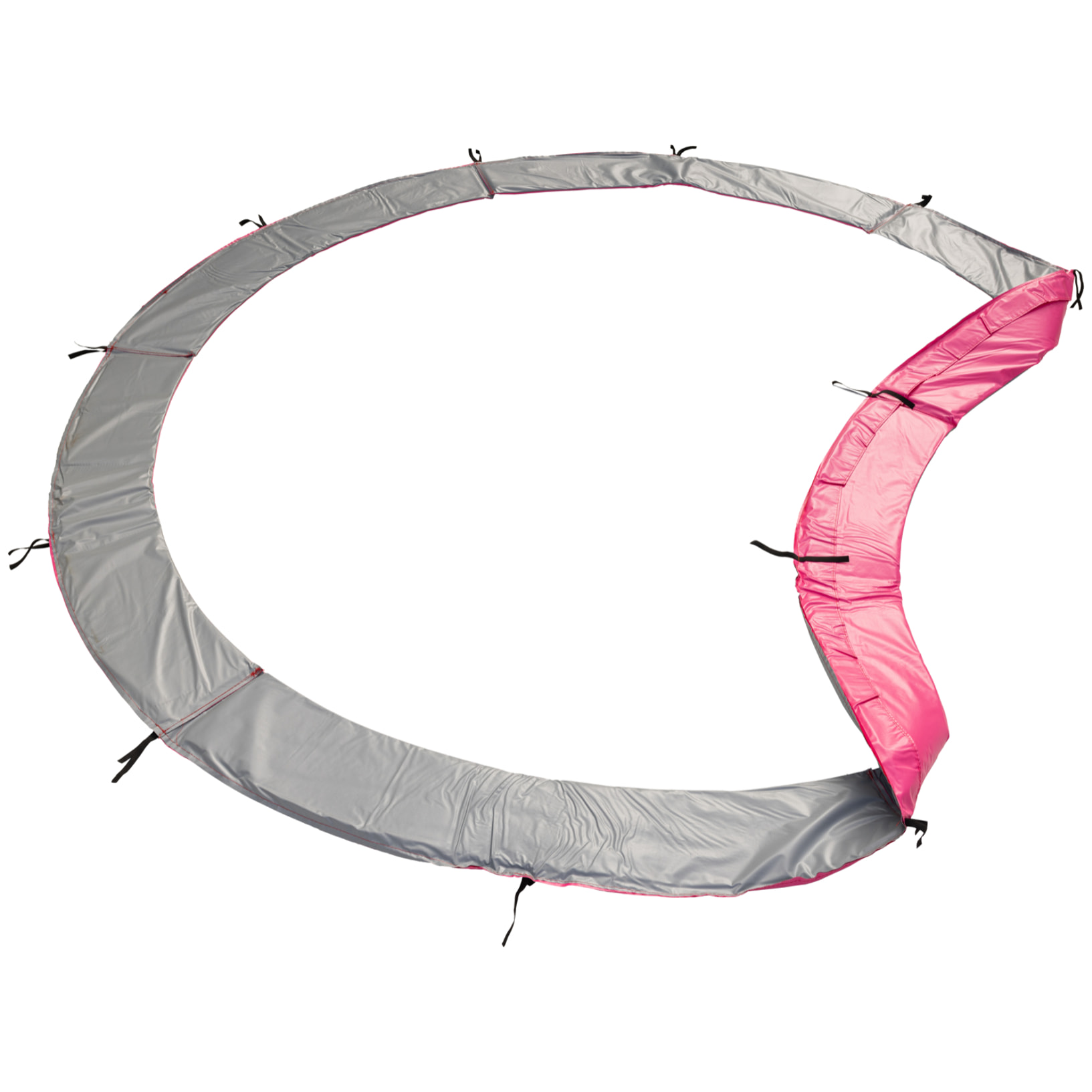 Trampoline réversible avec accessoires - Gris