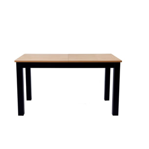 Table à manger extensible effet bois 6/8 personnes - LEXI