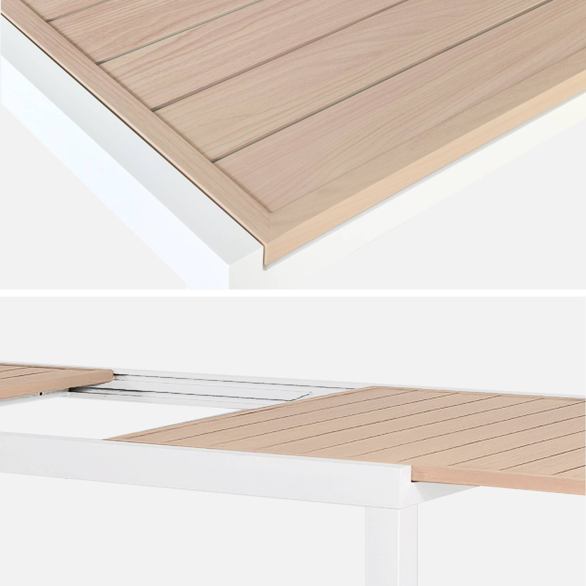 Table de jardin extensible aluminium 10-12 places ELORA