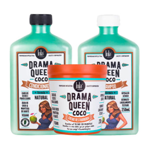 LOLA Kit Drama Queen Coco Shampoo 250ml + Mask 230ml + Conditioner 250ml