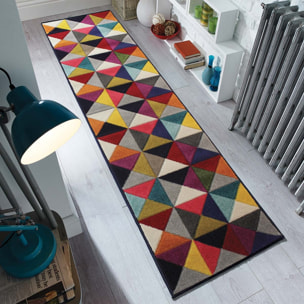 Tappeto Quadro Multicolor