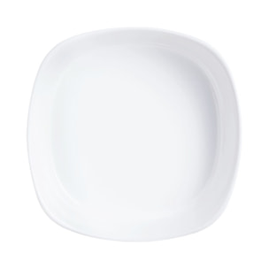 Fuente para horno cuadrada blanca 20x20 cm Smart Cuisine Carine - Luminarc