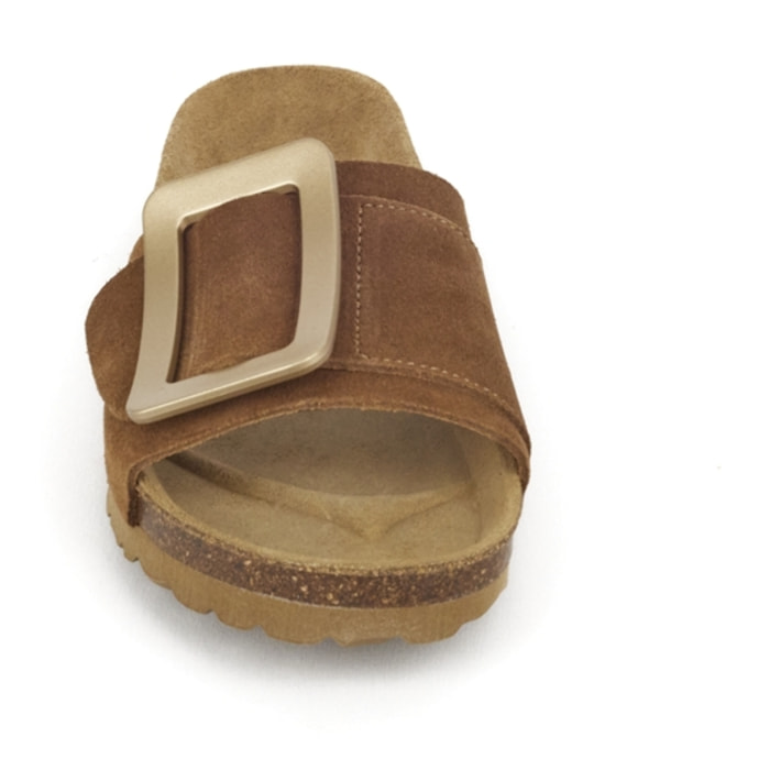 SANDALIA MENORCA BABUNKERS MARRON