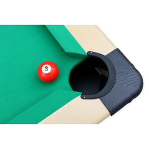 Billard américaine en bois avec accessoires inclus RICA