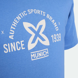 Camiseta MUNICH de algodón celeste