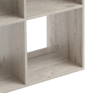 Étagère 2 cases "Mix N' Modul" effet chêne gris