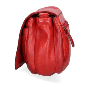 Borsa a tracolla  da uomo In Vera pelle Made in Italy 23x21x8 cm