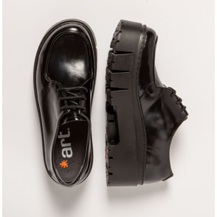 Zapatos 1764 NAPPA SHINNY BLACK / LEEDS color Black