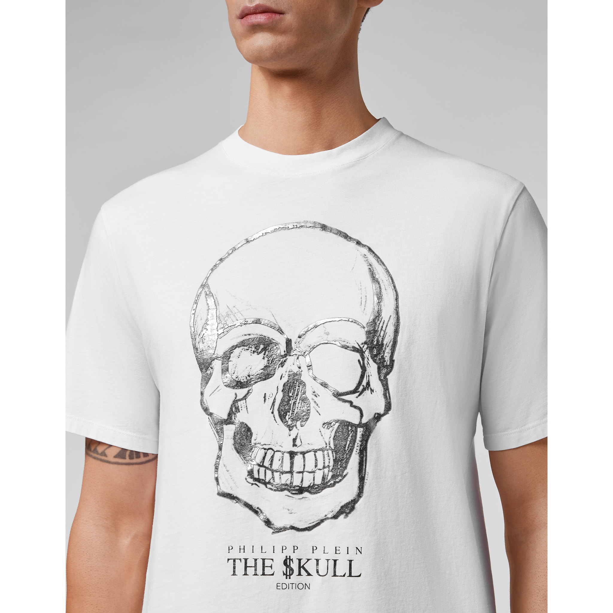 PHILIPP PLEIN Camiseta Cuello Redondo SKULL