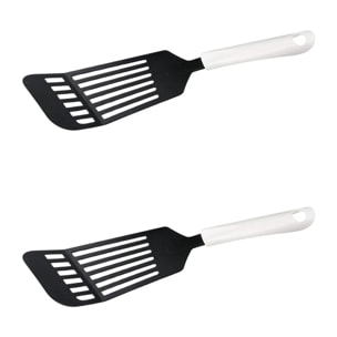 Ensemble de 2 Spatules de cuisine ajourée 32 cm Fackelmann Arcadalina