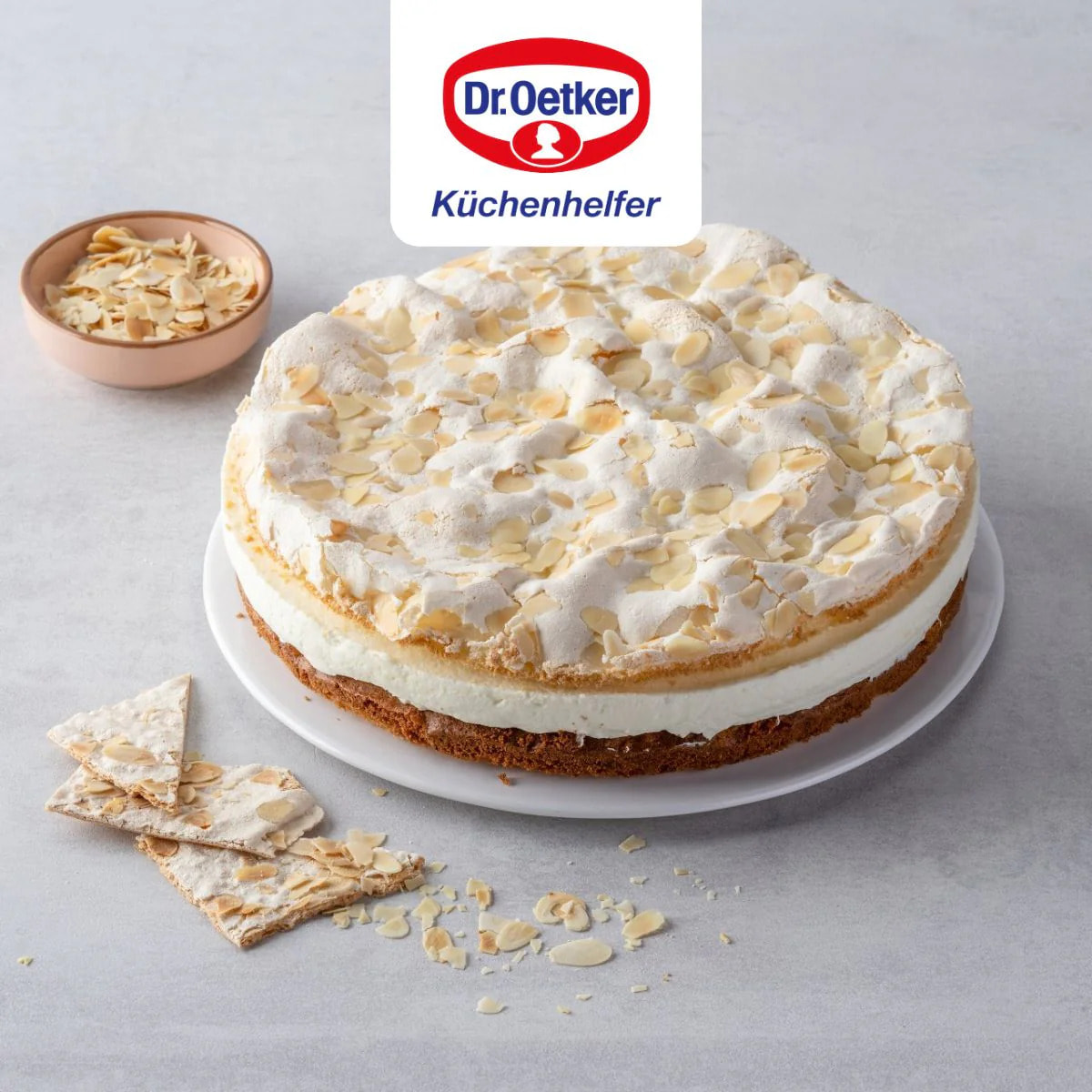 Moule à manqué à charnière 26 cm avec couvercle de transport Dr. Oetker Bake and Go