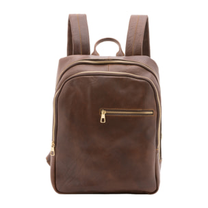 Zaino  unisex In Vera pelle Made in Italy 39x29x10 cm