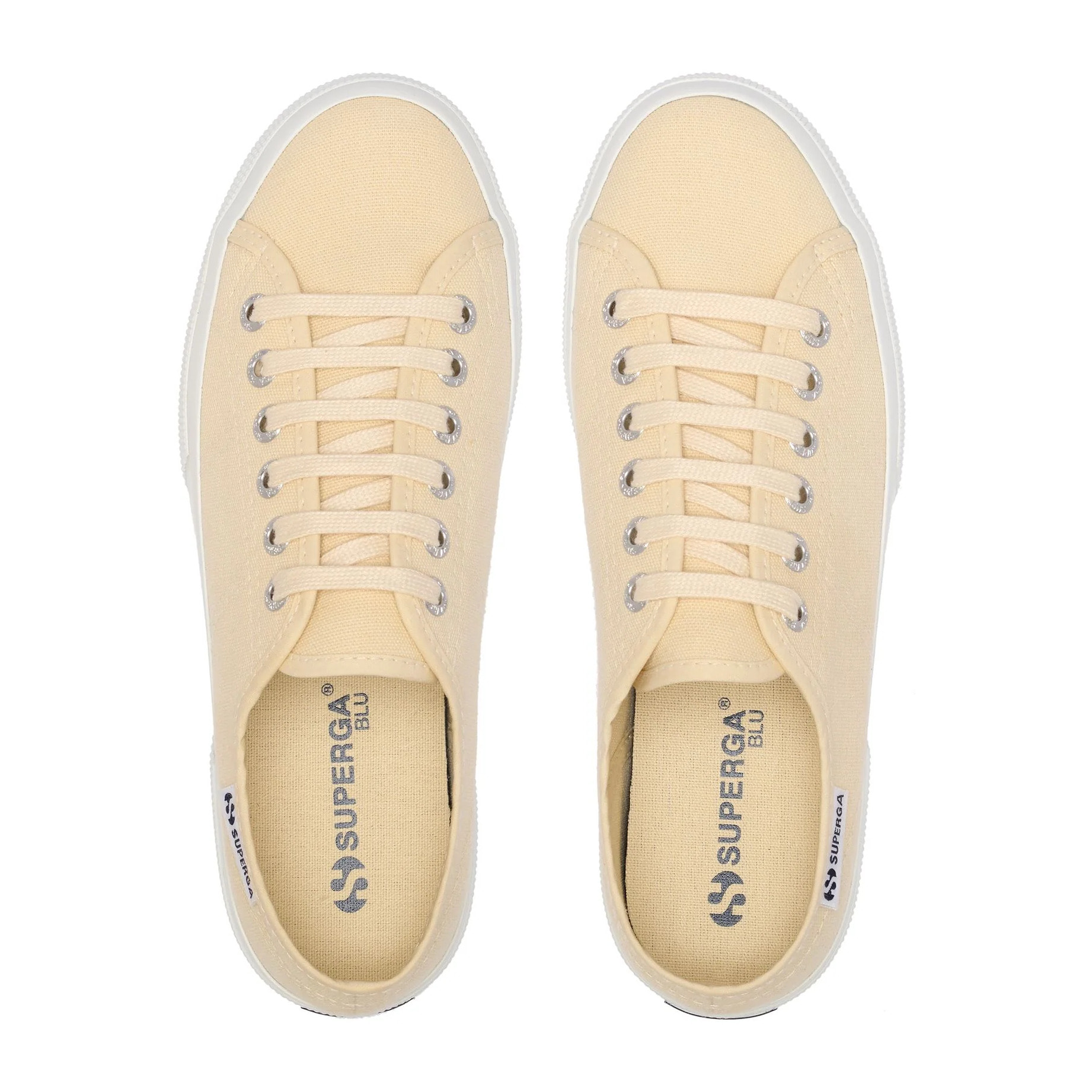 Scarpe da donna Superga Beige 3740 Platform Leggera