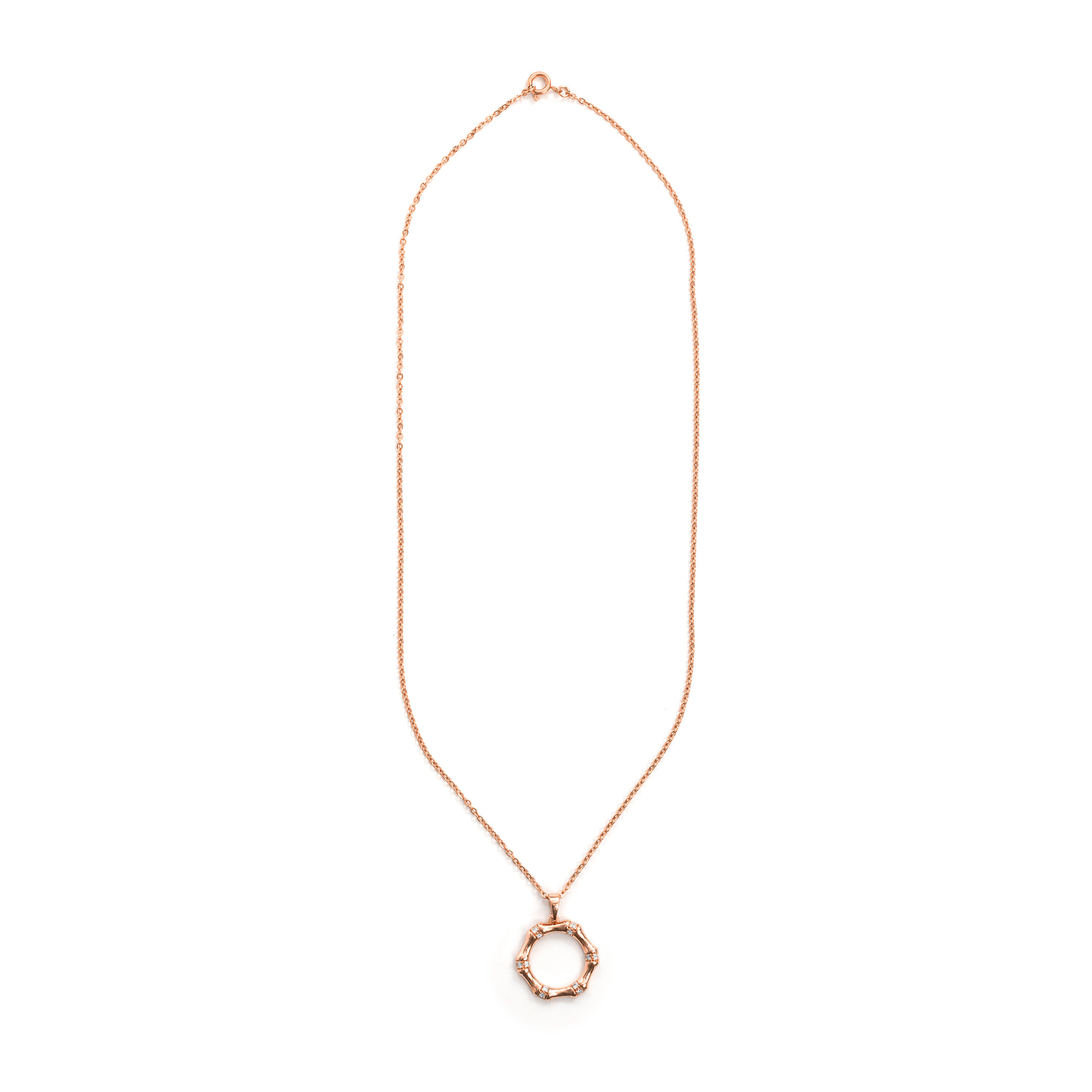 Collar Haut acabado oro rosa 18k