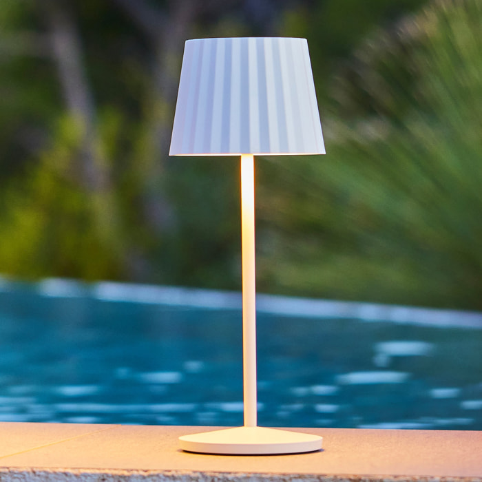 Lampe de table sans fil ABBY H29CM