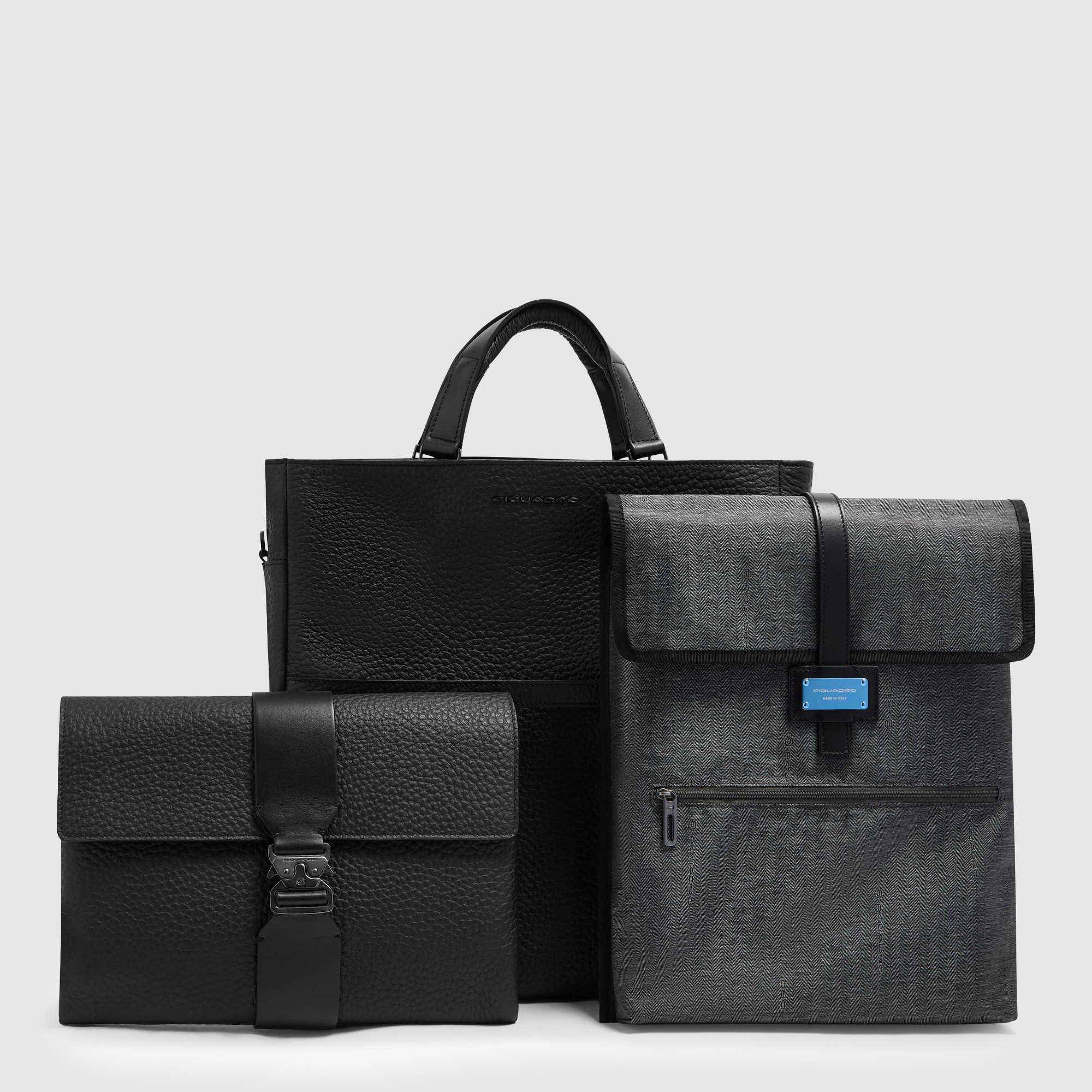 Piquadro Tote bag portabile a zaino per pc 14"