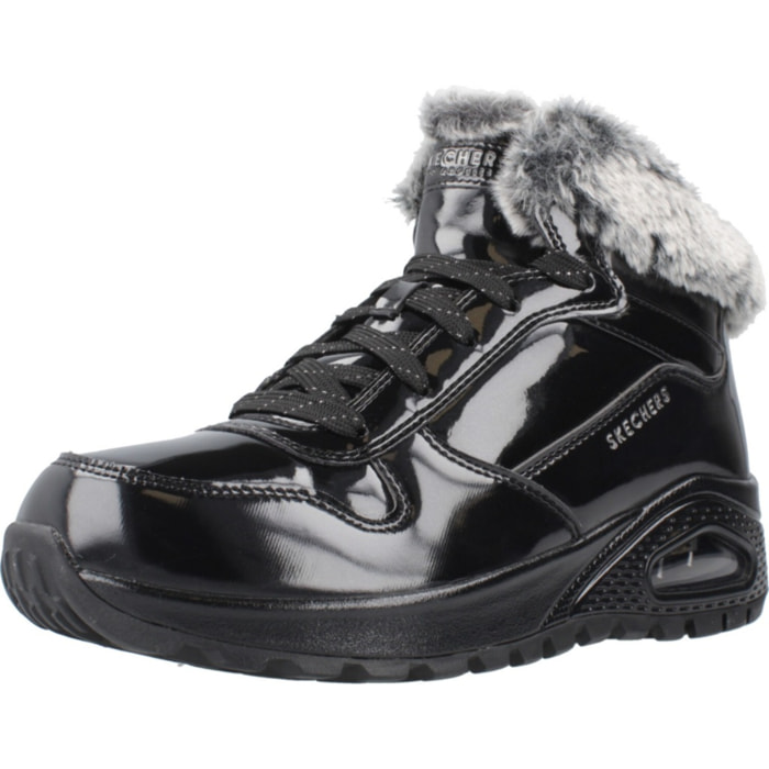 Botines Mujer Rugged Fiesty Winter Negro